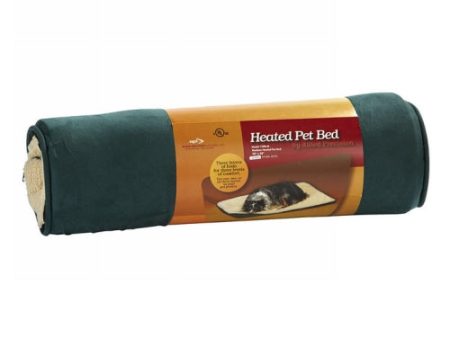 Fleece-Top Heated Pet Bed Medium Square 1 Count by Api Allied Precision Industries, Inc. Online Hot Sale