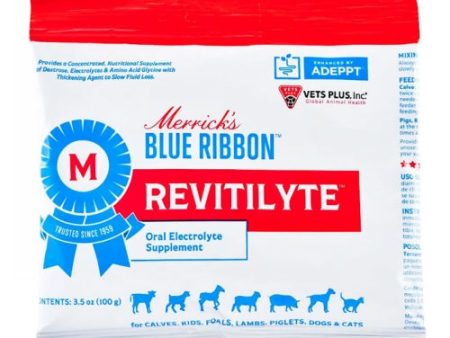 Blue Ribbon Revitilyte Electrolyte Supplement 3.5 Oz by Merricks For Cheap