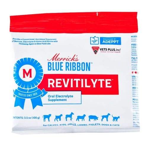 Blue Ribbon Revitilyte Electrolyte Supplement 3.5 Oz by Merricks For Cheap