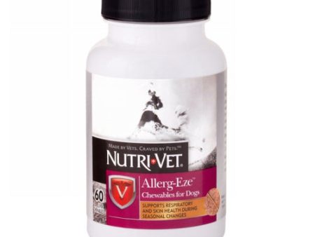 Nutri-Vet Allerg-Eze Chewables for Dogs 60 Soft Chews by Nutri-Vet Cheap