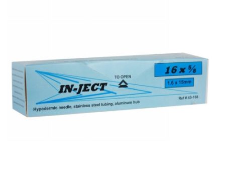 In-Ject Disposable Hypodermic Needles 16 x 5 8  White 100 Count by Cotran Corporation Cheap