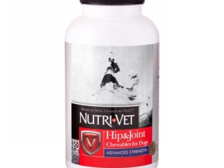 Nutri-Vet Hip & Joint Advanced Strength Chewables for Dogs 150 Chews by Nutri-Vet Online