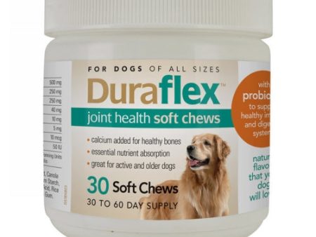 DuraFlex Joint Health for Dogs 30 Soft Chews by Durvet For Cheap