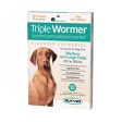 Durvet Triple Wormer Dog Dewormer Medium Large Dog 12 Tablets by Durvet Online now