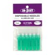 In-Ject Disposable Hypodermic Needles 18 x 1 2  Green 6 Packets by Cotran Corporation Online Sale