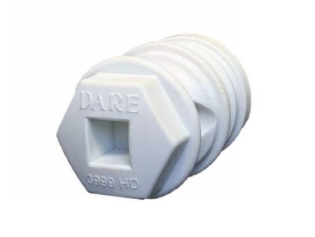 Hex Head Insulator White 1 Each by Dare Online Sale