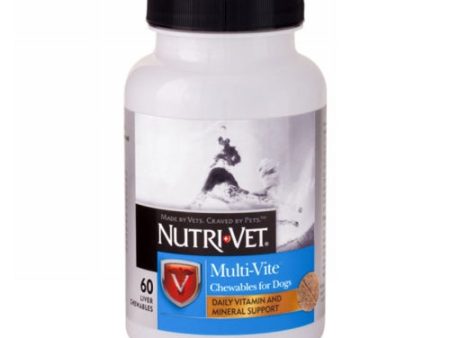 Nutri-Vet Multi-Vite Chewables for Dogs 60 Soft Chews by Nutri-Vet Hot on Sale