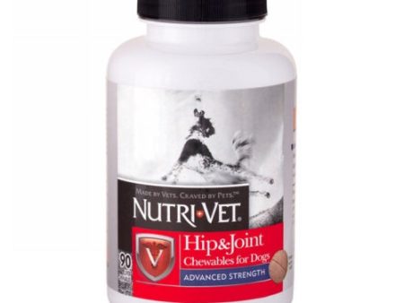 Nutri-Vet Hip & Joint Advanced Strength Chewables for Dogs 90 Chews by Nutri-Vet Online Sale