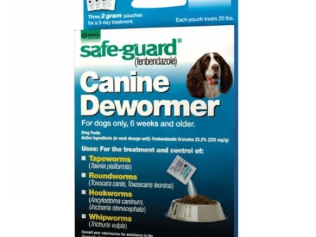 Safe-Guard Dog Dewormer 2 Grams by Merck Animal Health Supply