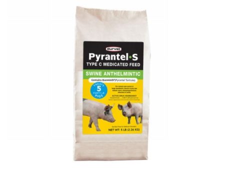 Pyrantel S Type C Medicated Feed for Swine 5 Lbs by Durvet For Cheap