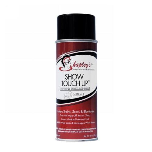 Show Touch Up Color Enhancer for Horses White 10 Oz by Shapleys Fashion