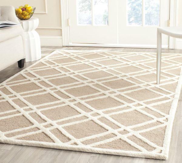 Safavieh Cambridge 142 Beige Ivory Area Rug For Sale