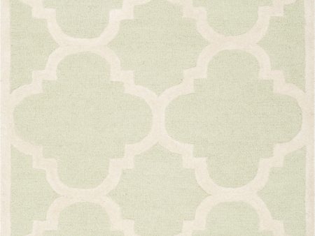 Safavieh Cambridge 140 Light Green Ivory Area Rug Online Sale