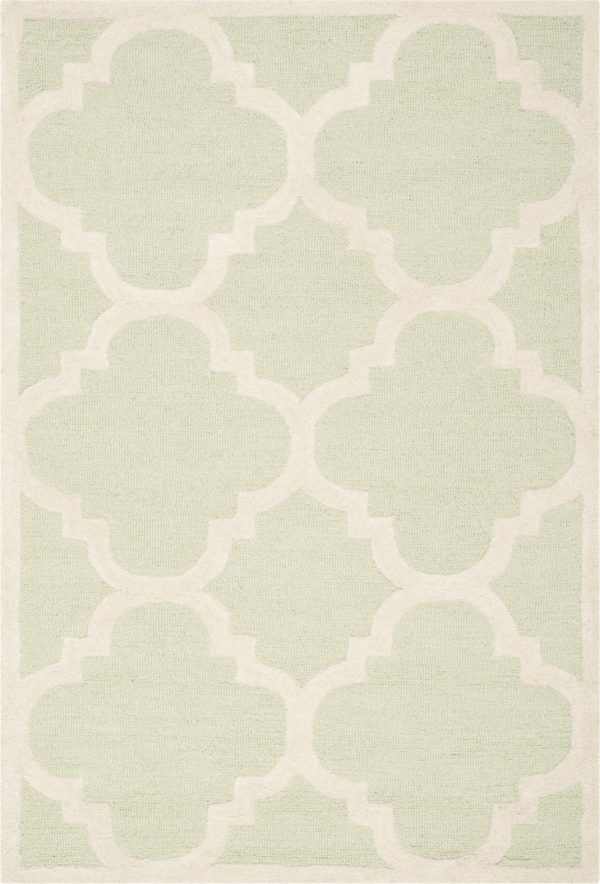 Safavieh Cambridge 140 Light Green Ivory Area Rug Online Sale