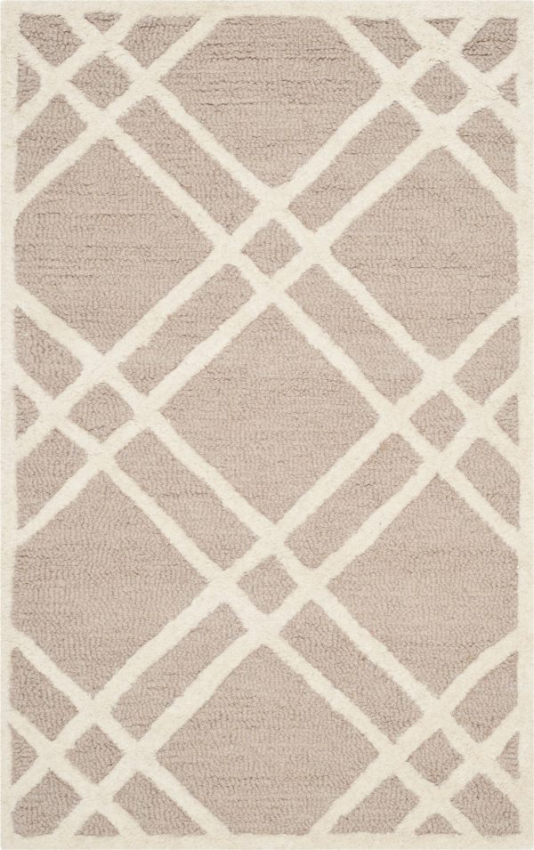 Safavieh Cambridge 142 Beige Ivory Area Rug For Sale