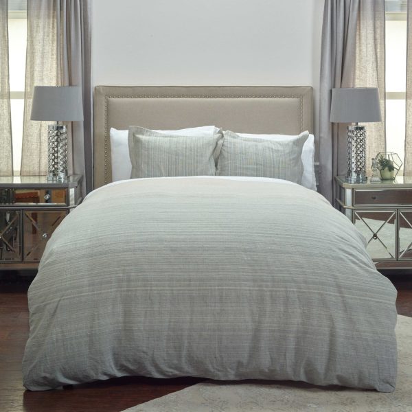 Rizzy BT4054 Sebastian Charcoal Natural Bedding Discount