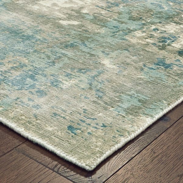 Oriental Weavers Formations 70005 Blue Grey Area Rug For Cheap