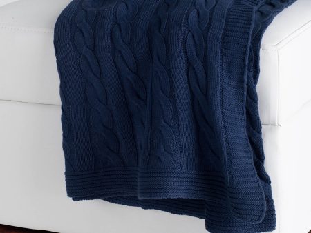 Rizzy TH0148 Blue Throw Online Hot Sale