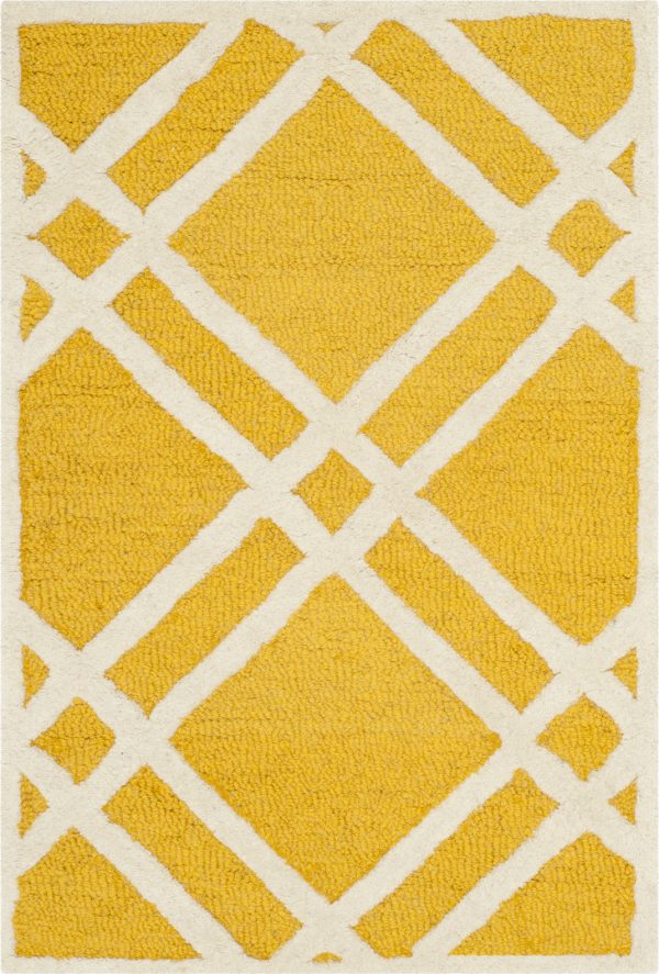 Safavieh Cambridge 142 Gold Ivory Area Rug For Cheap