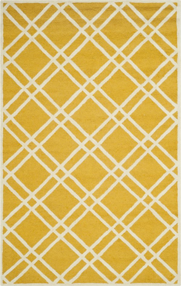 Safavieh Cambridge 142 Gold Ivory Area Rug For Cheap