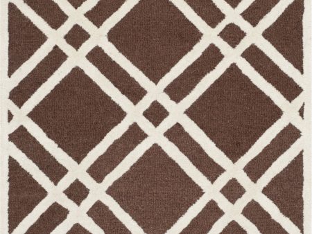 Safavieh Cambridge 142 Dark Brown Ivory Area Rug Discount