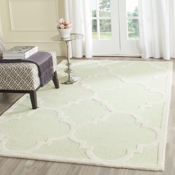 Safavieh Cambridge 140 Light Green Ivory Area Rug Online Sale