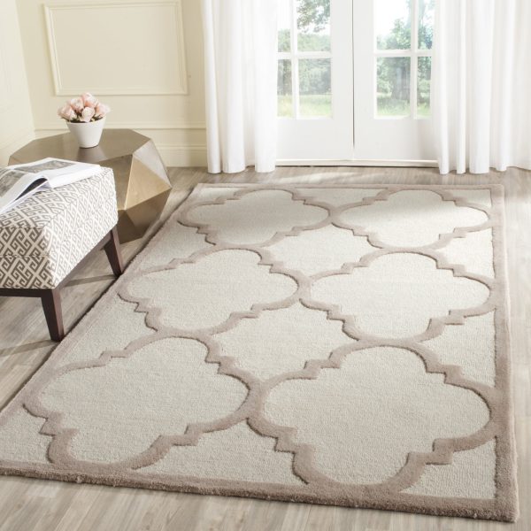 Safavieh Cambridge 140 Ivory Beige Area Rug Fashion