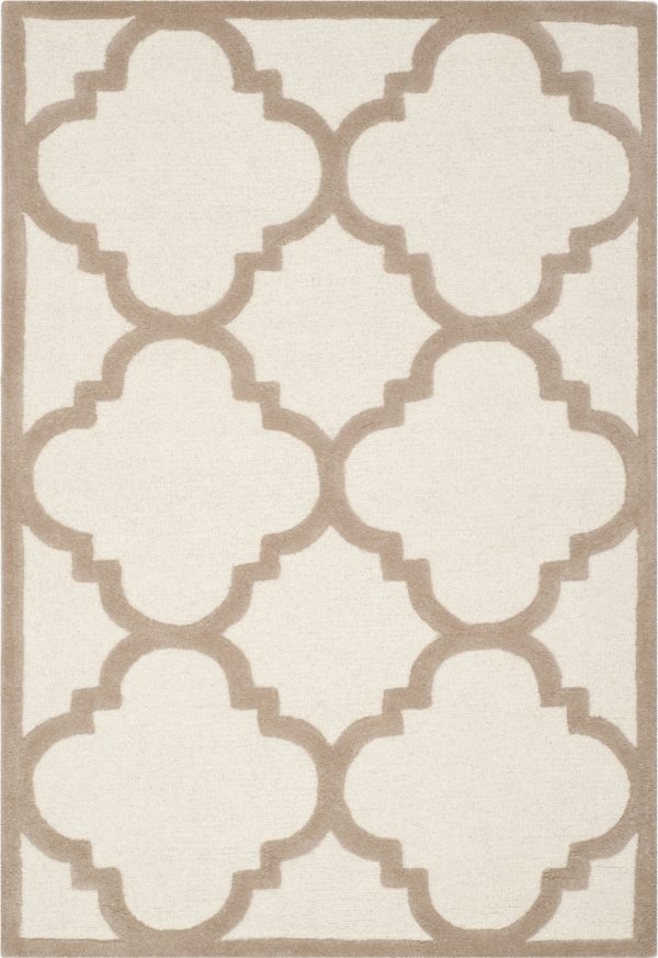 Safavieh Cambridge 140 Ivory Beige Area Rug Fashion