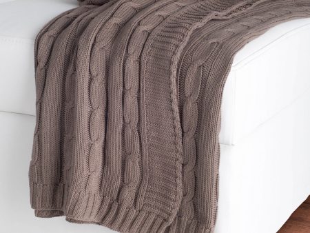 Rizzy TH0156 Mocha Throw For Discount