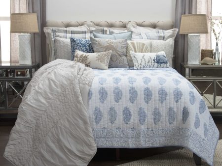 Rizzy BQ4096 Charlotte Blue Bedding For Sale