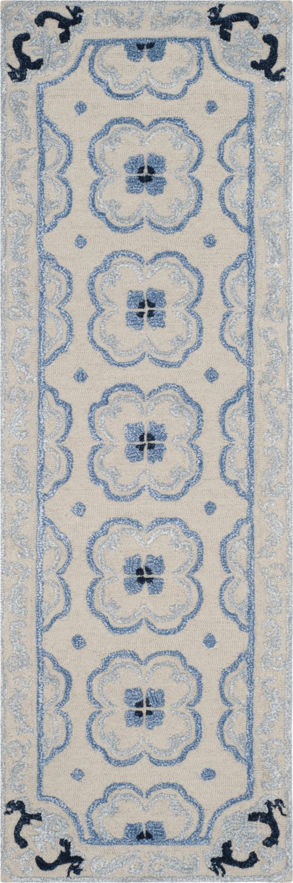 Safavieh Bella 154 Ivory Blue Area Rug Online Hot Sale