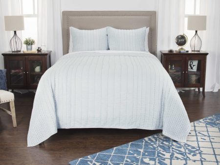 Rizzy BQ4561 Ventrice White Bedding Supply