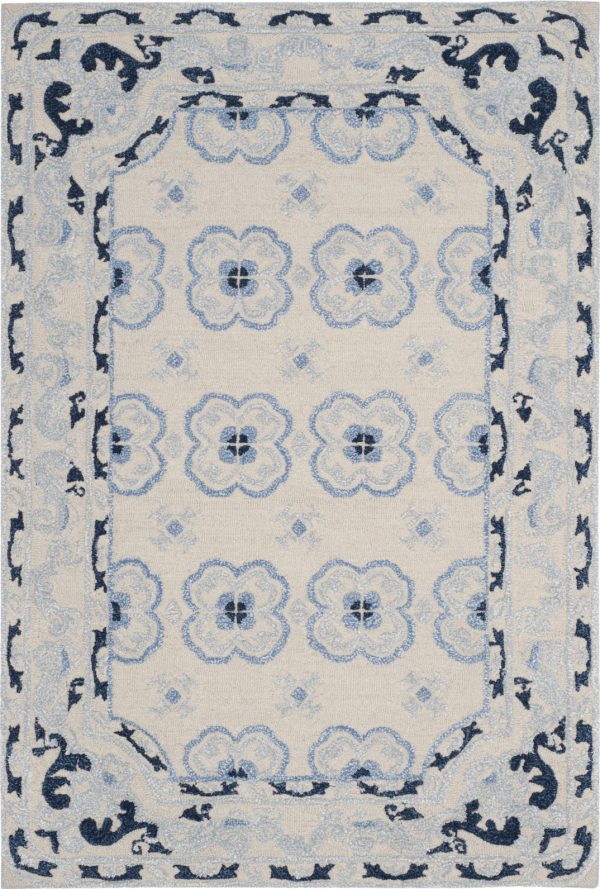 Safavieh Bella 154 Ivory Blue Area Rug Online Hot Sale