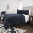 Rizzy BQ4930 Giavonna Indigo Navy Bedding Fashion