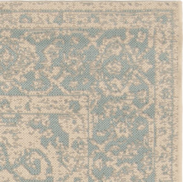 Safavieh Linden LND137K Aqua Cream Area Rug Sale