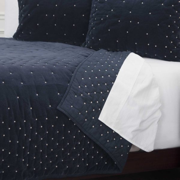 Rizzy BQ4930 Giavonna Indigo Navy Bedding Fashion