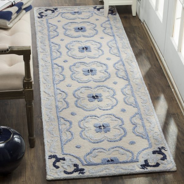 Safavieh Bella 154 Ivory Blue Area Rug Online Hot Sale