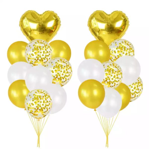 Set of Birthday Party Wedding Balloon 18 inch Foil Cheap