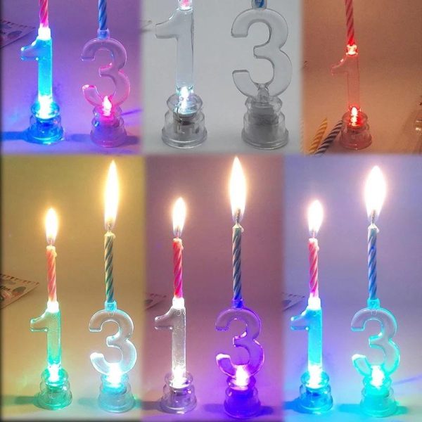 Flashing LED Birthday Candle on Sale