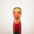 Traditional Sri Lankan Wooden Doll 2 PCs set Online Sale