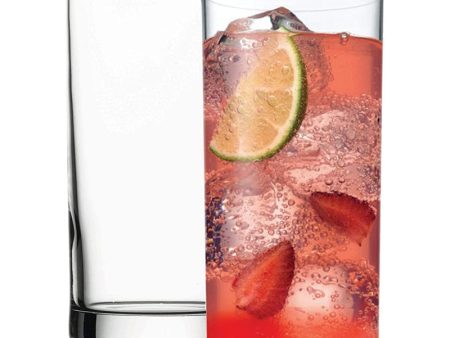 Water Drinking Glass Long 330 ml Pack of 6 Online