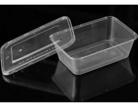 Rectangular Plastic Food Box 10 PCs Online Hot Sale