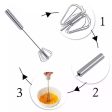 Semi-Automatic Egg Beater Manual Self Turning Online