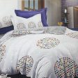 Printed Grey Multi Colour Bed Sheet Sale