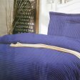 Bed Sheet Navy Blue & Pillow Covers King Size Online Sale